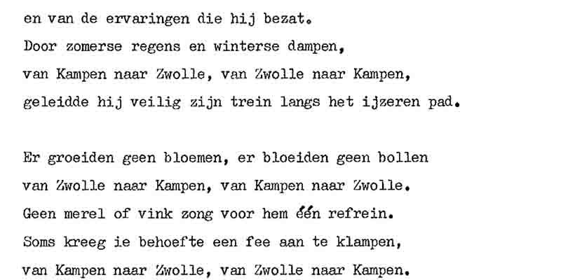 Van Kampen naar Zwolle - Jules de Corte.